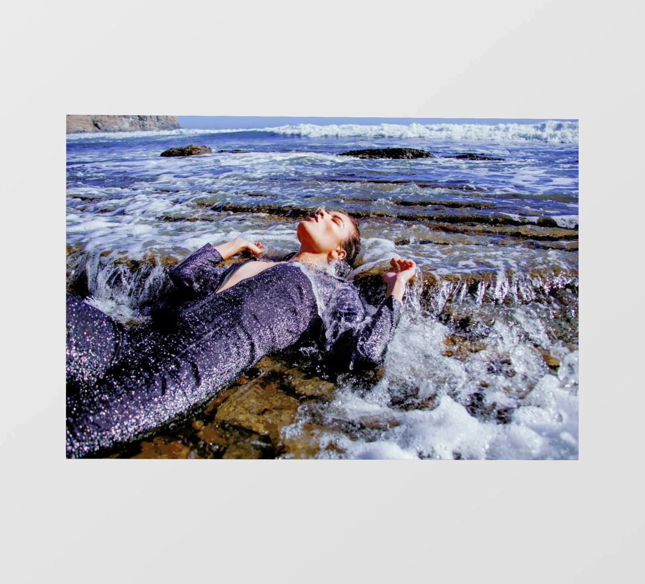 Tide Pools telo in pvc da Aysha Banos