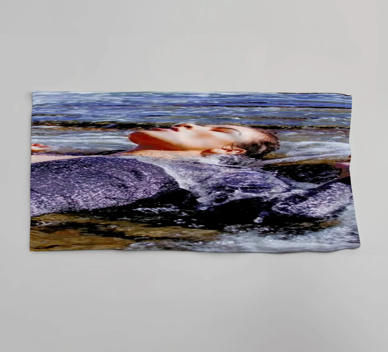 Tide Pools asciugamano da bagno da Aysha Banos