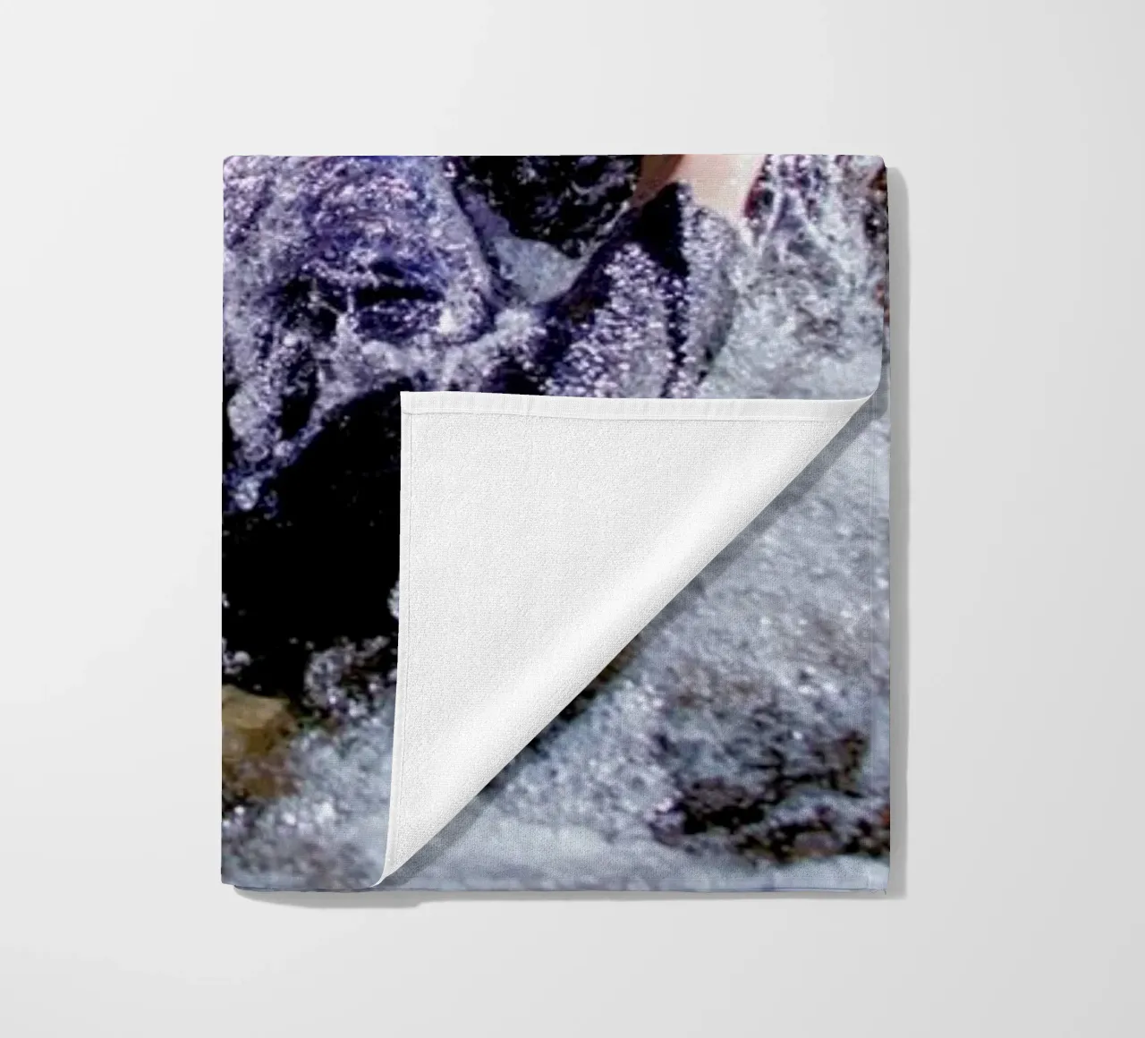 Tide Pools beach towel by Aysha Banos