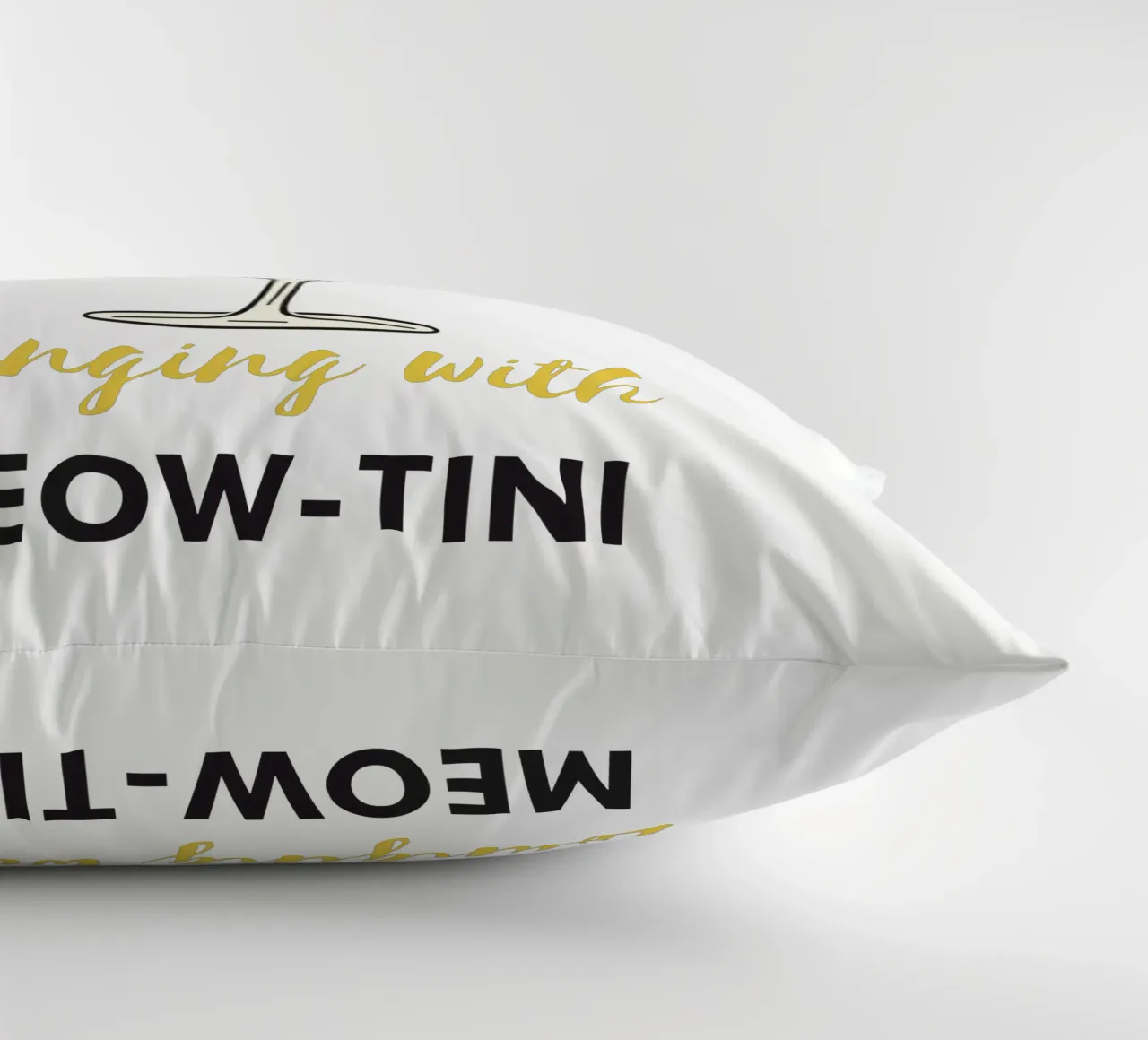 Lazy Cat decorative cushion by Street Boutique