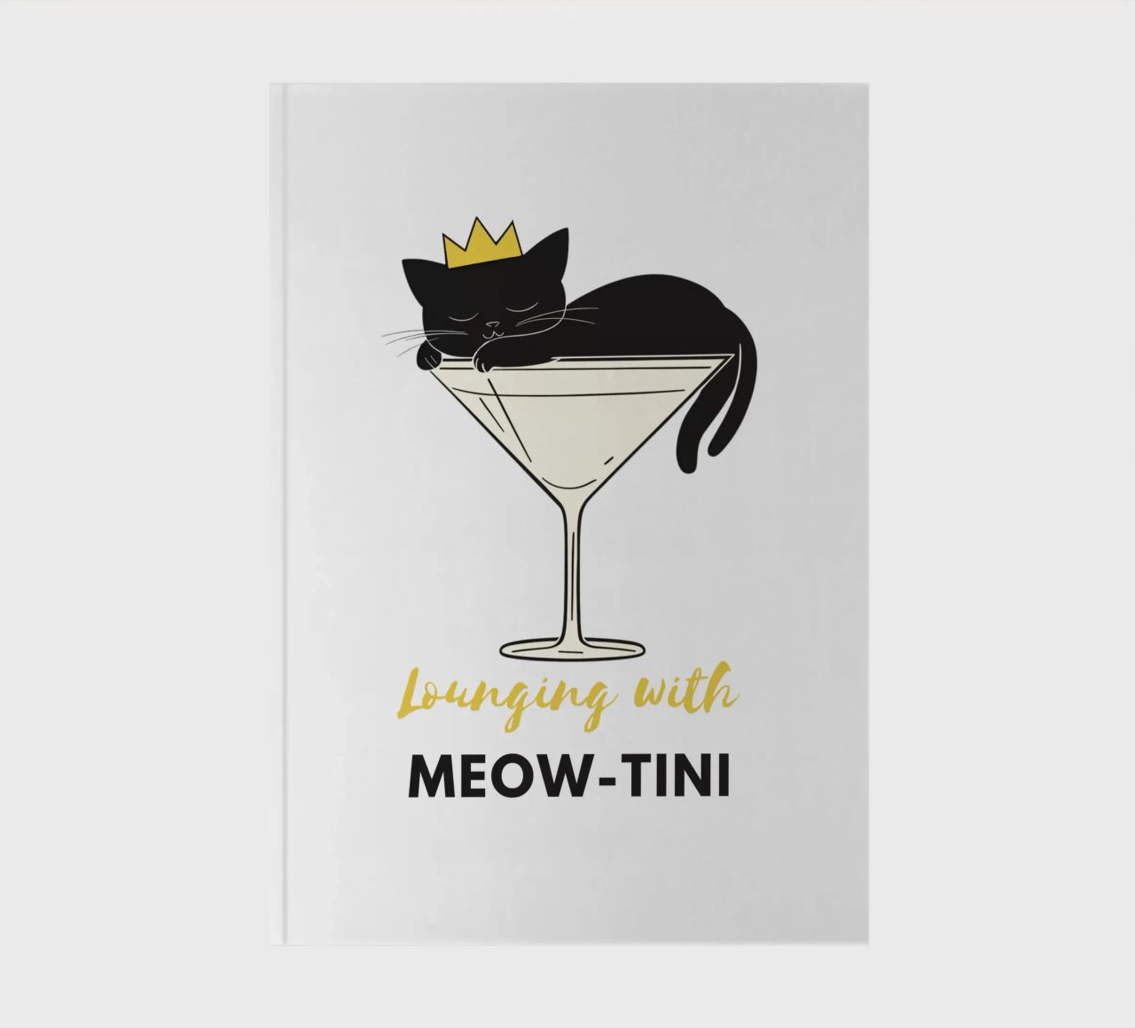 Lazy Cat notebook by Street Boutique