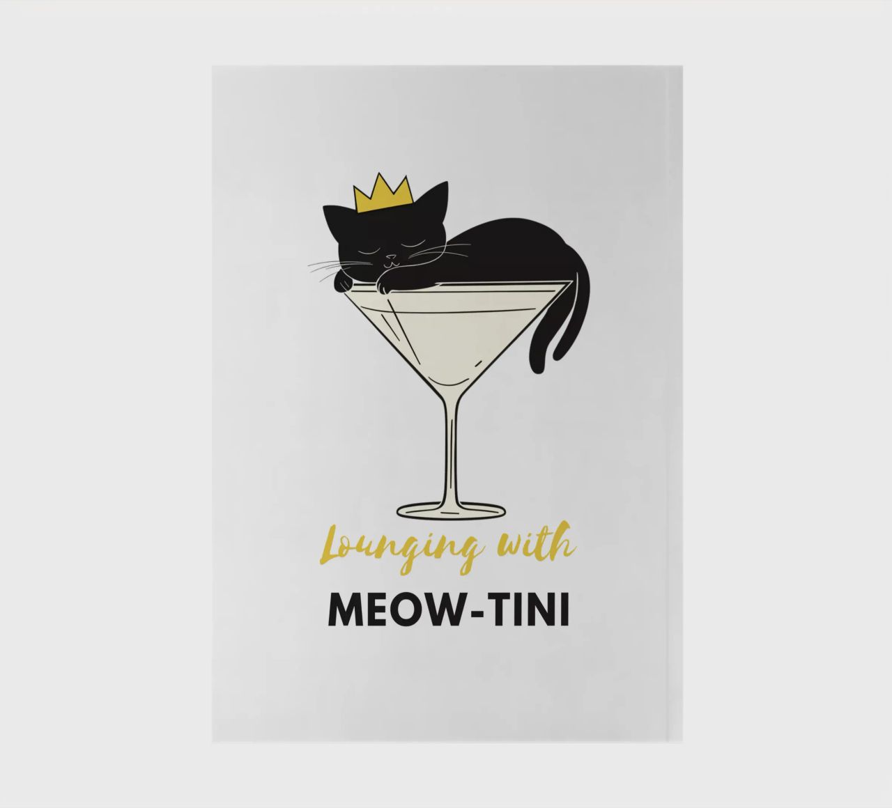 Lazy Cat notebook by Street Boutique