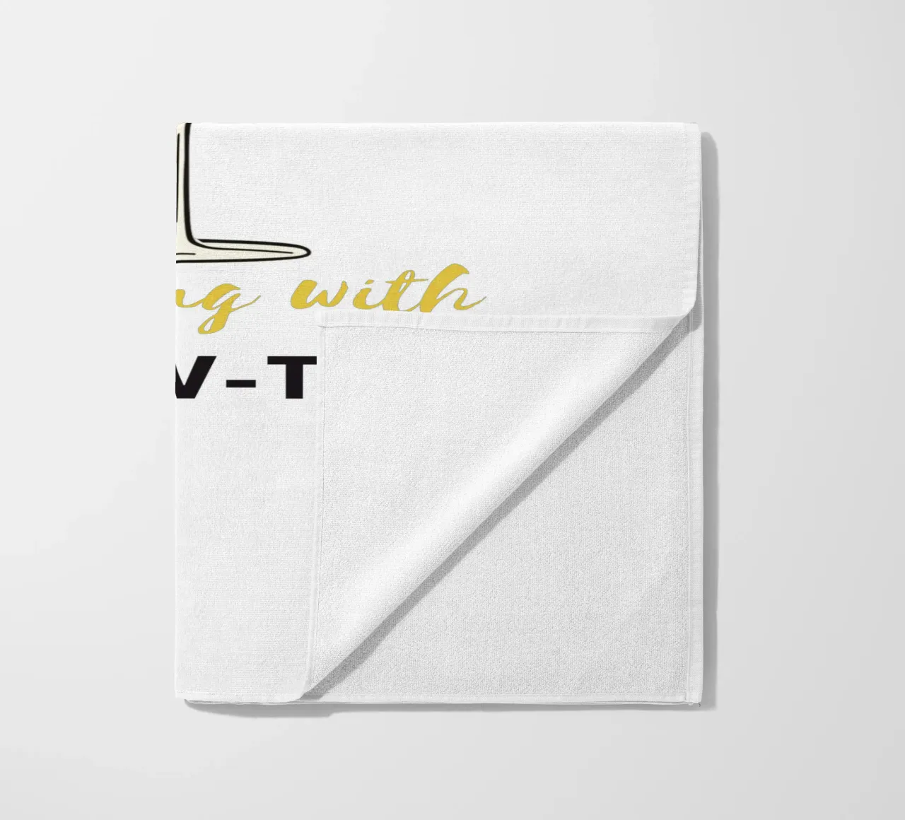Lazy Cat beach towel by Street Boutique