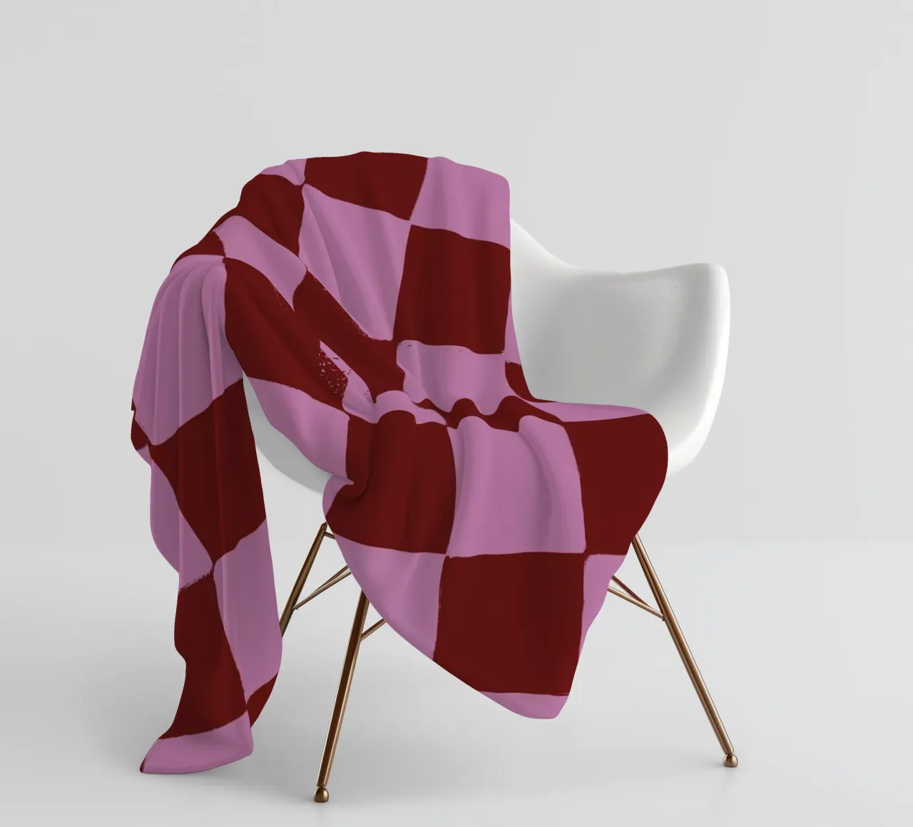 Berry Check coperta in pile da Studio ROSAGRAU