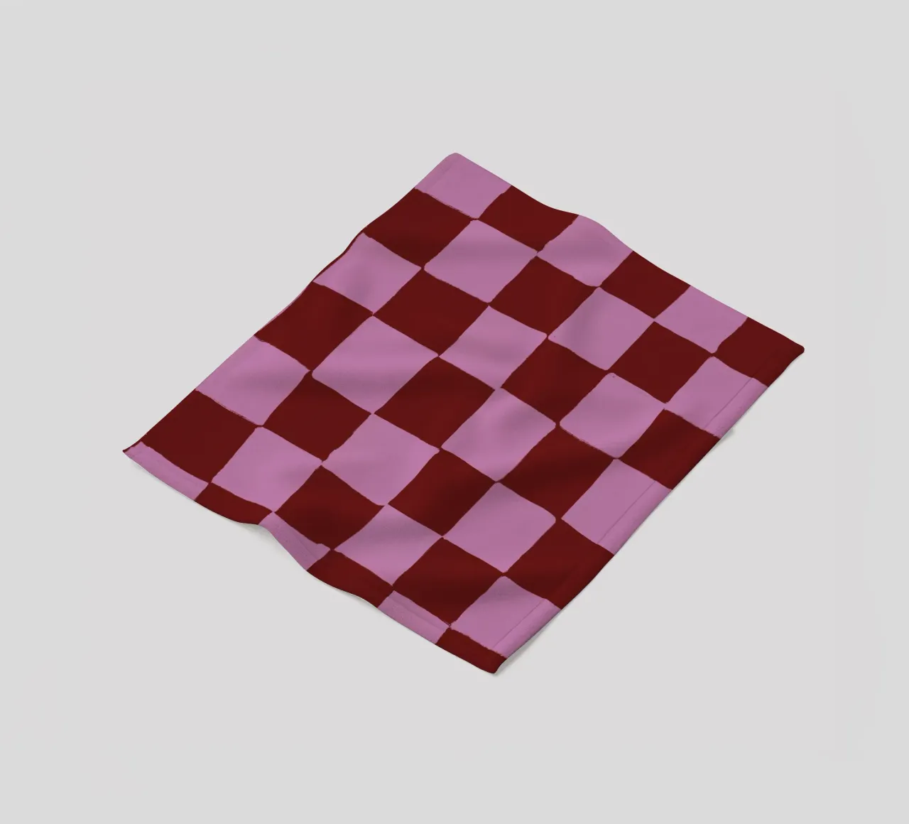 Berry Check coperta in pile da Studio ROSAGRAU