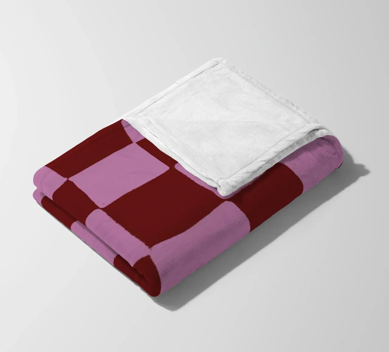 Berry Check coperta in pile da Studio ROSAGRAU