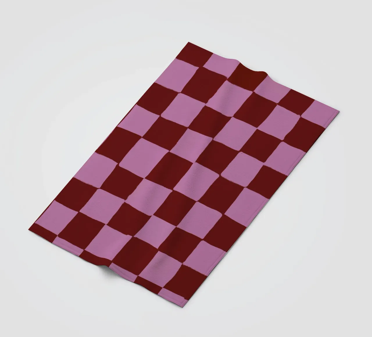 Berry Check coperta in pile da Studio ROSAGRAU