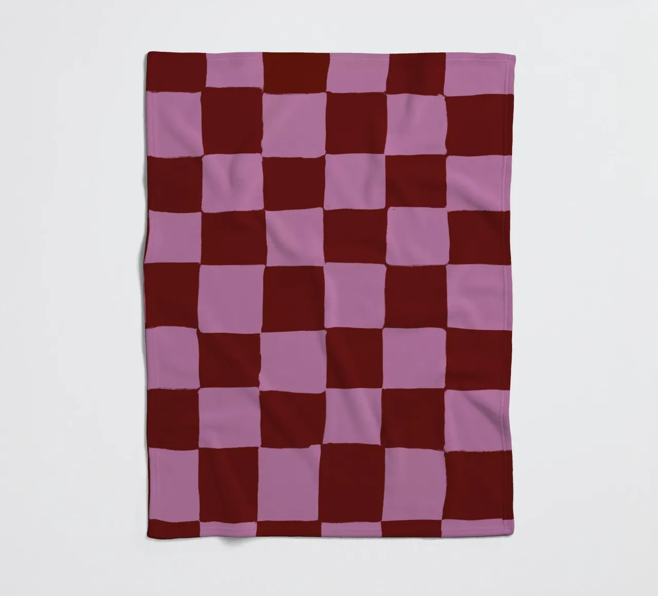 Berry Check coperta in pile da Studio ROSAGRAU