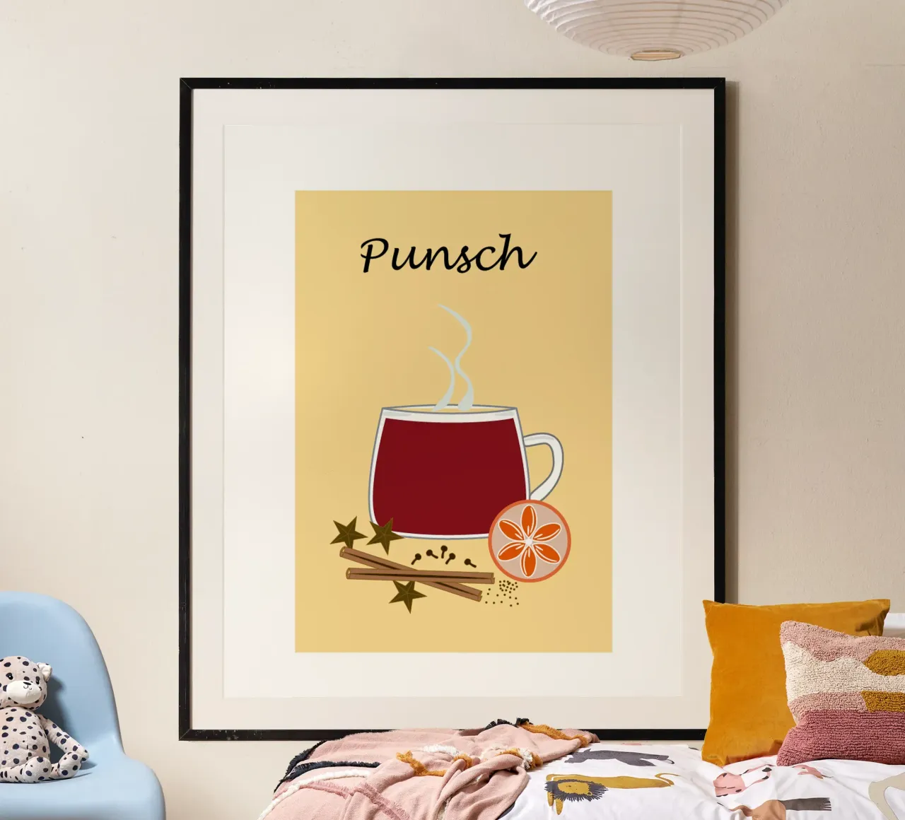 Punch poster con telaio in alluminio da SunflowerDE
