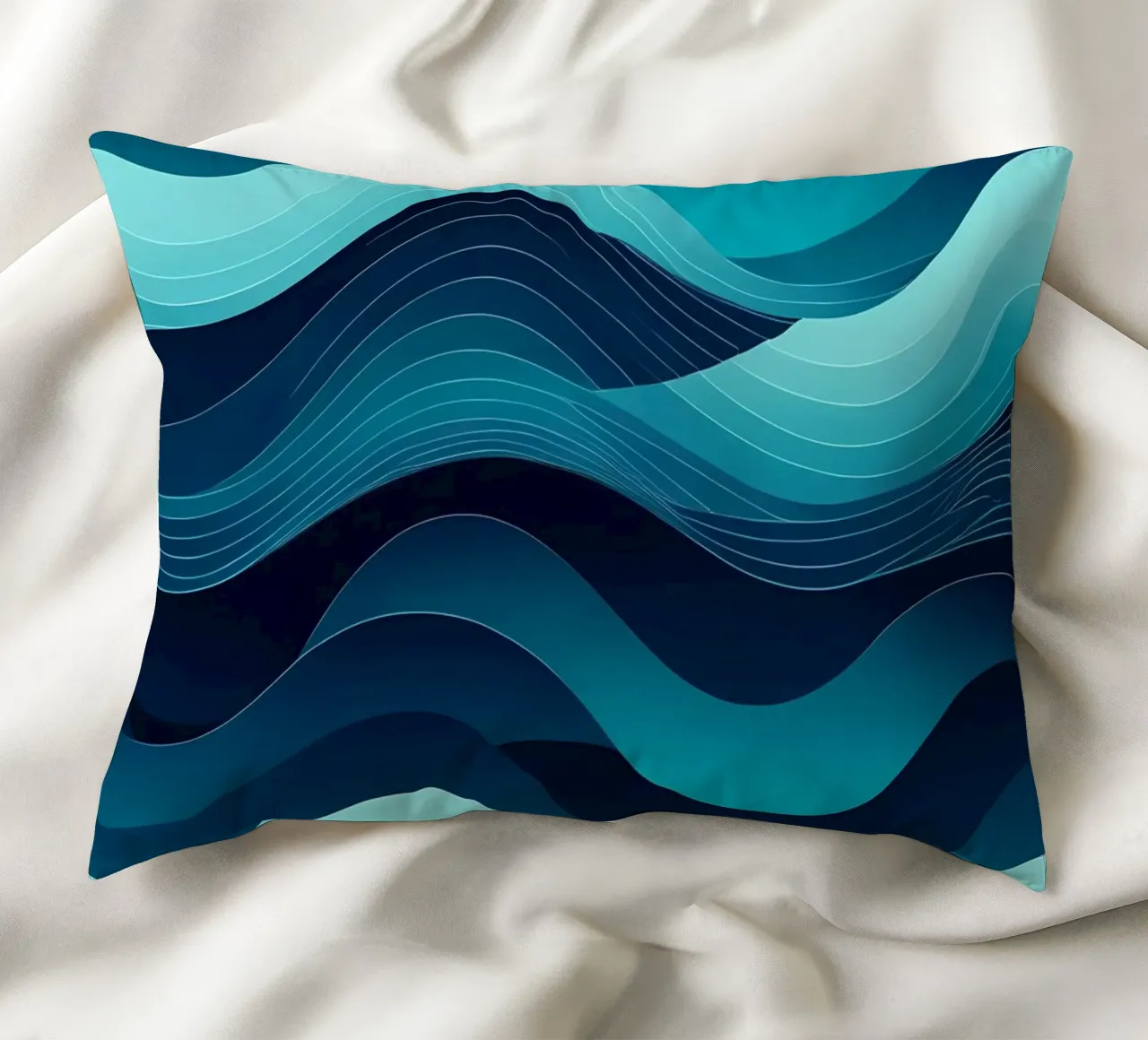 L'abbraccio dell'oceano cuscino da Artistic-shop
