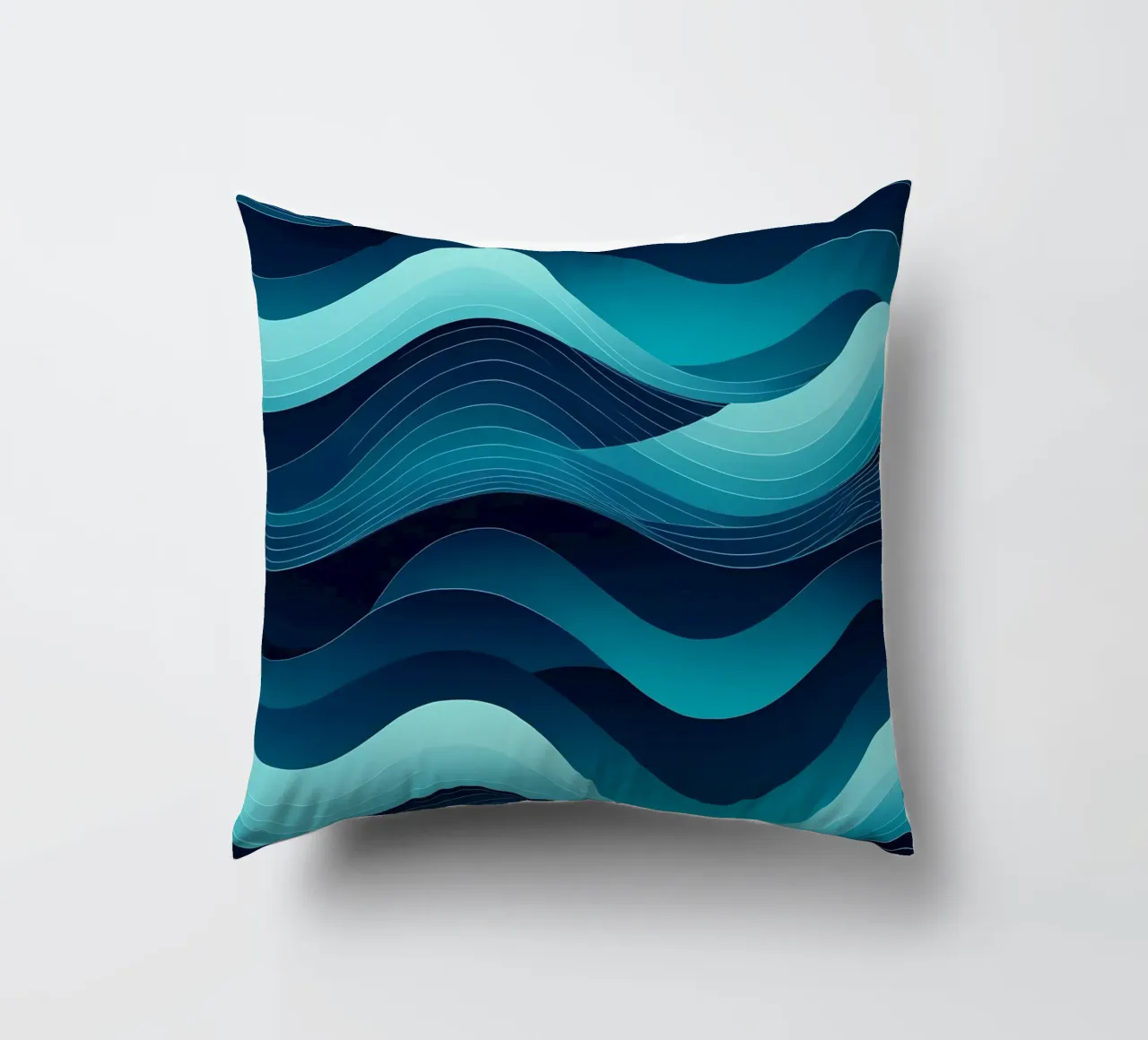 L'abbraccio dell'oceano cuscino da Artistic-shop