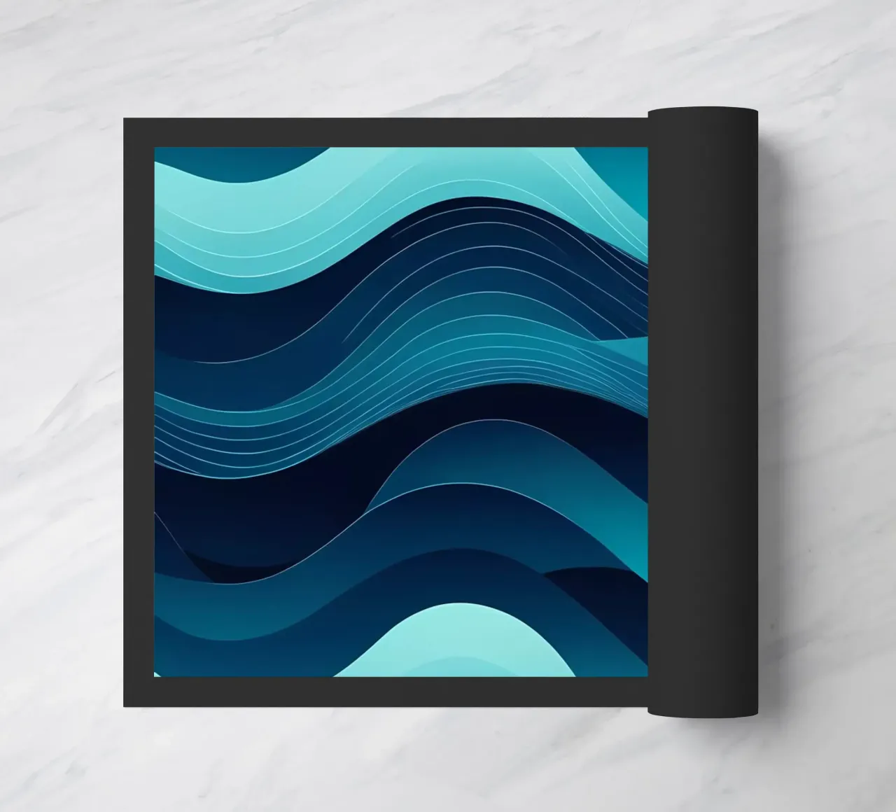 L'abbraccio dell'oceano zerbino da Artistic-shop