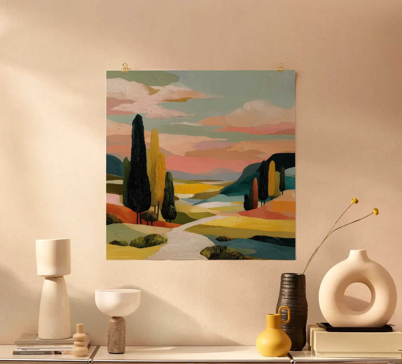 Golden Valley Path poster da softsoul