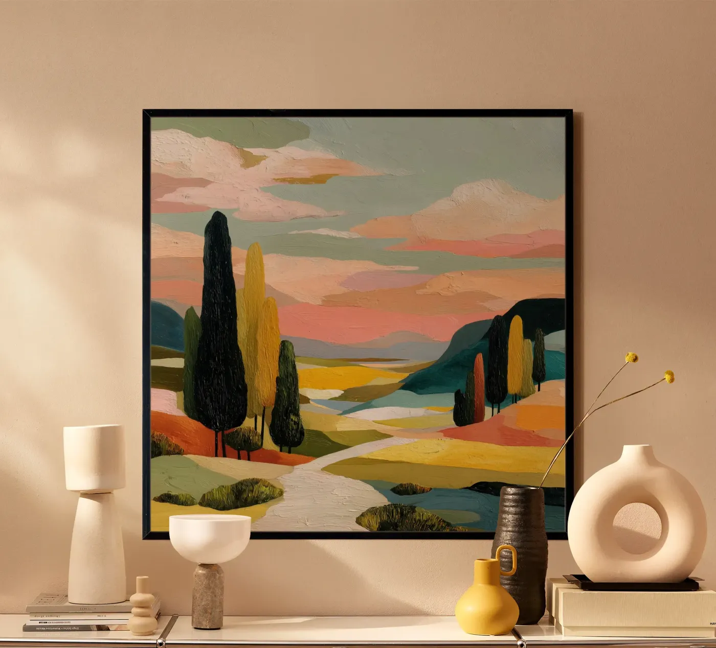Golden Valley Path poster da softsoul