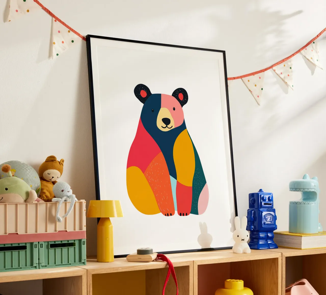 Cute Bear poster by HookASmile