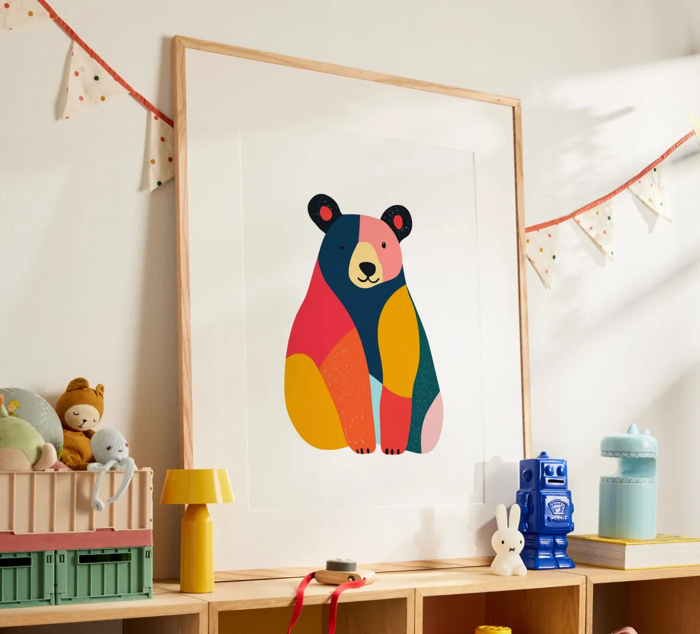 Cute Bear poster by HookASmile