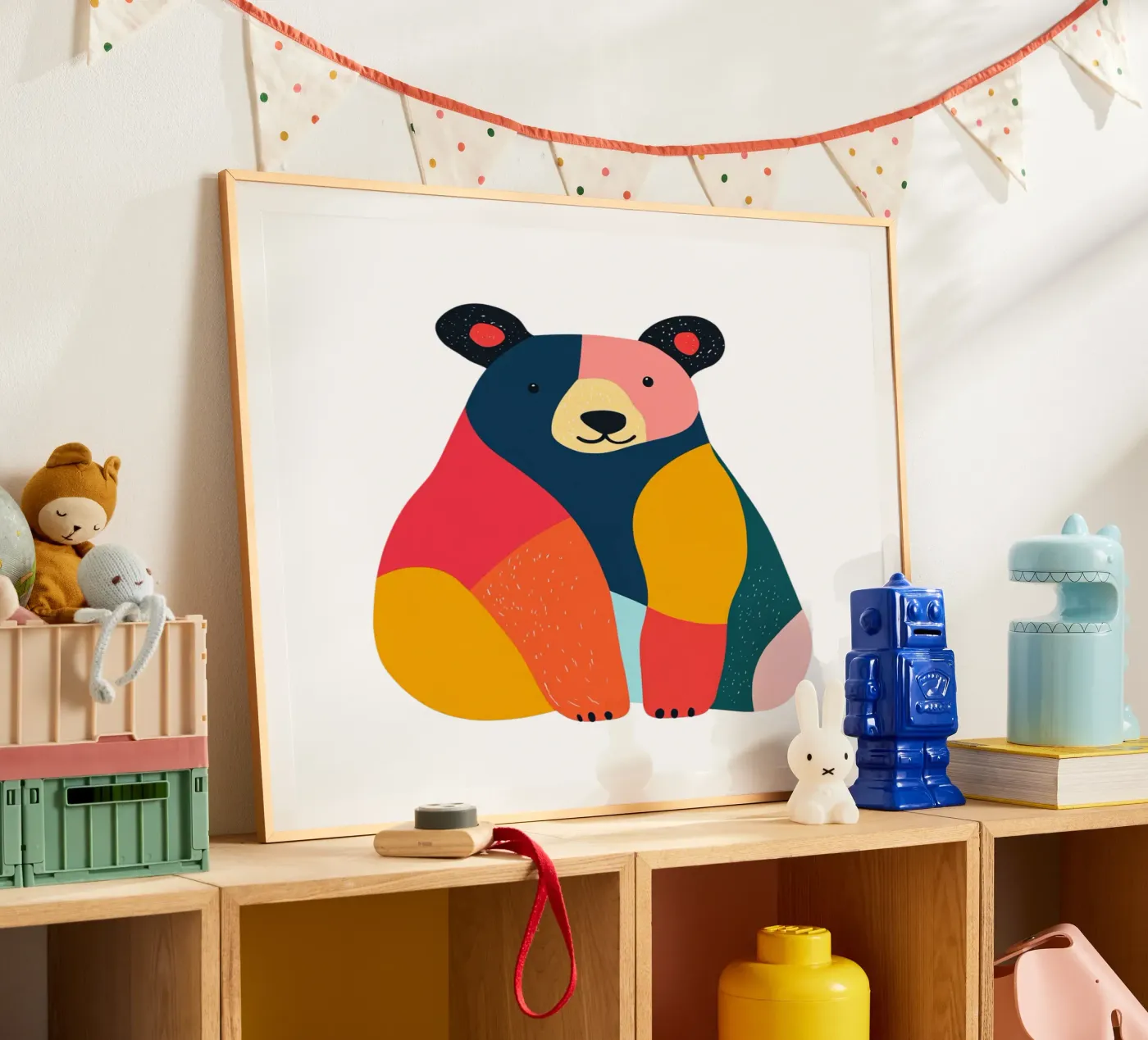 Cute Bear poster by HookASmile