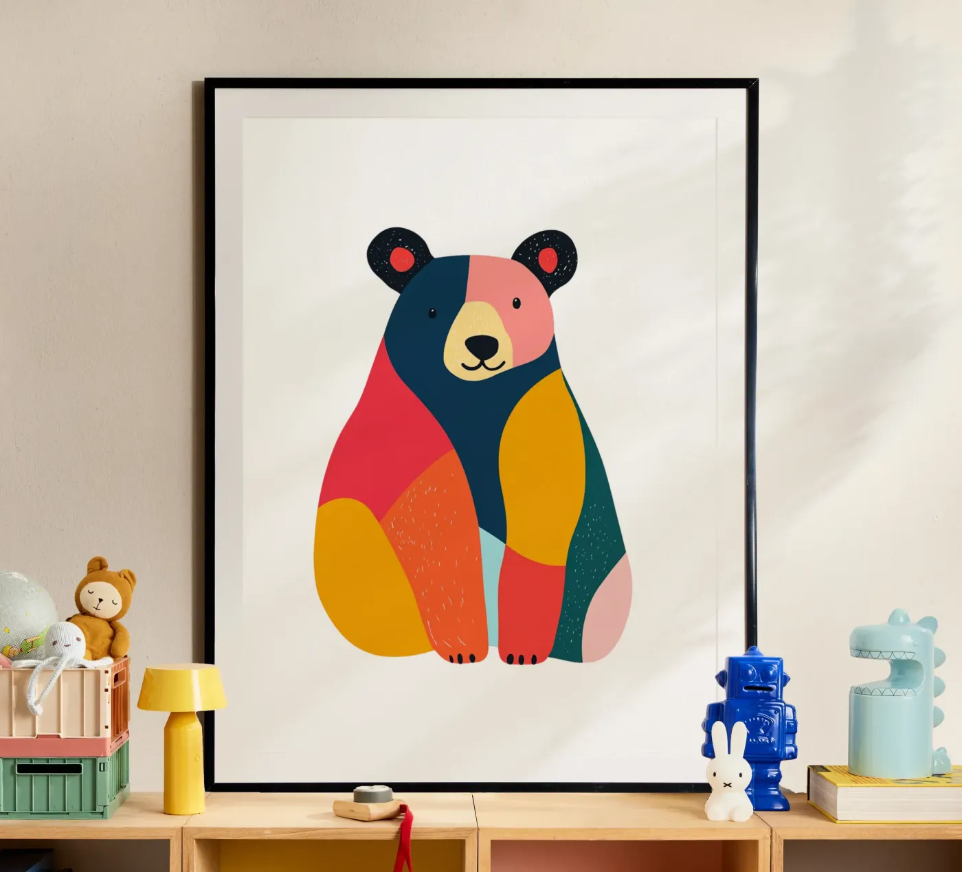 Cute Bear poster by HookASmile