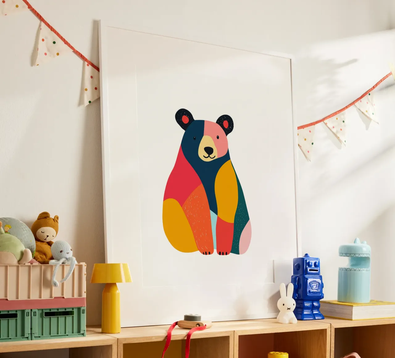 Cute Bear poster by HookASmile