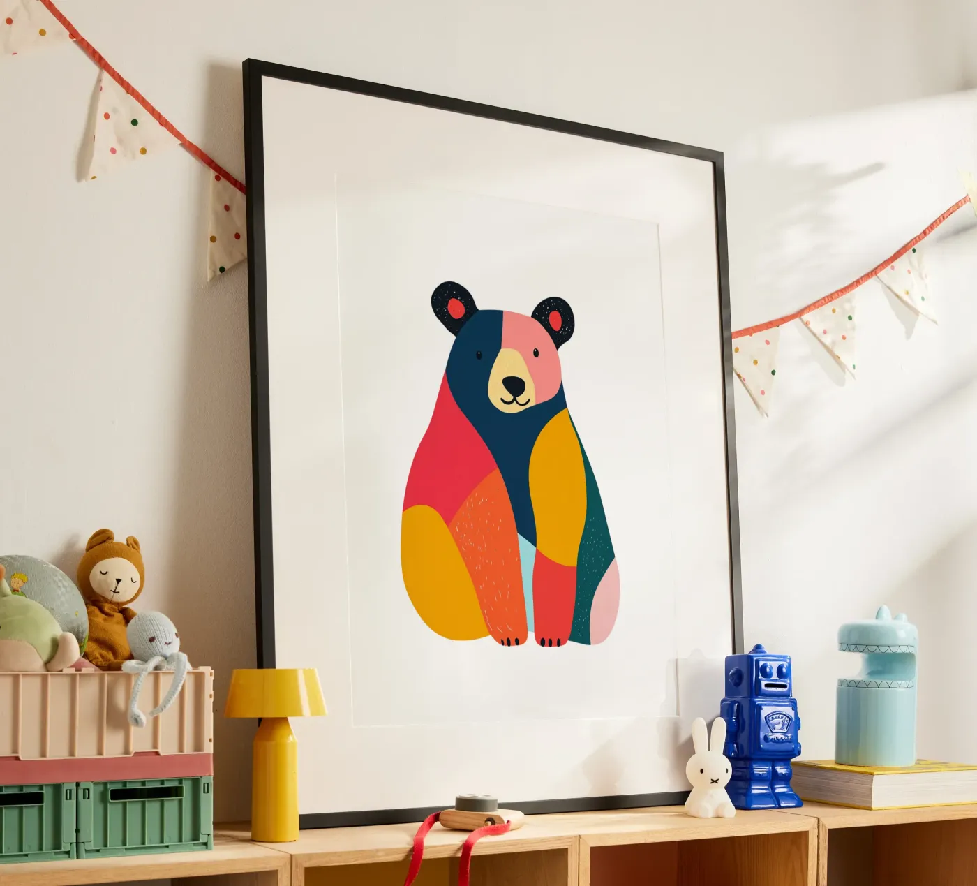 Cute Bear poster by HookASmile
