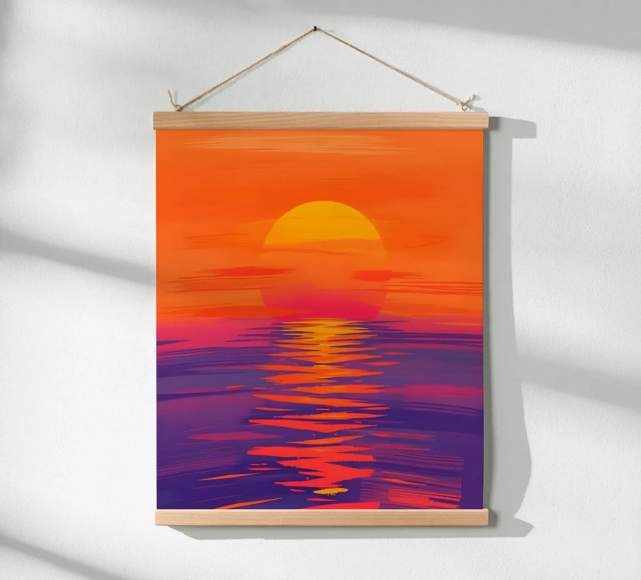 Sunset Symphony poster by Artistic-shop