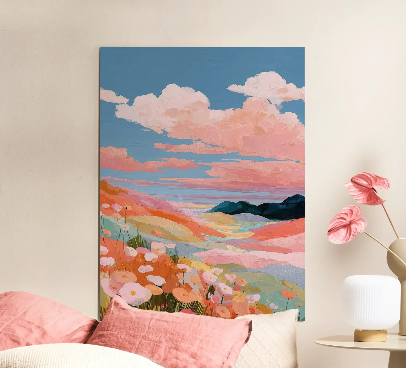 Soft Bloom Landscape poster da softsoul