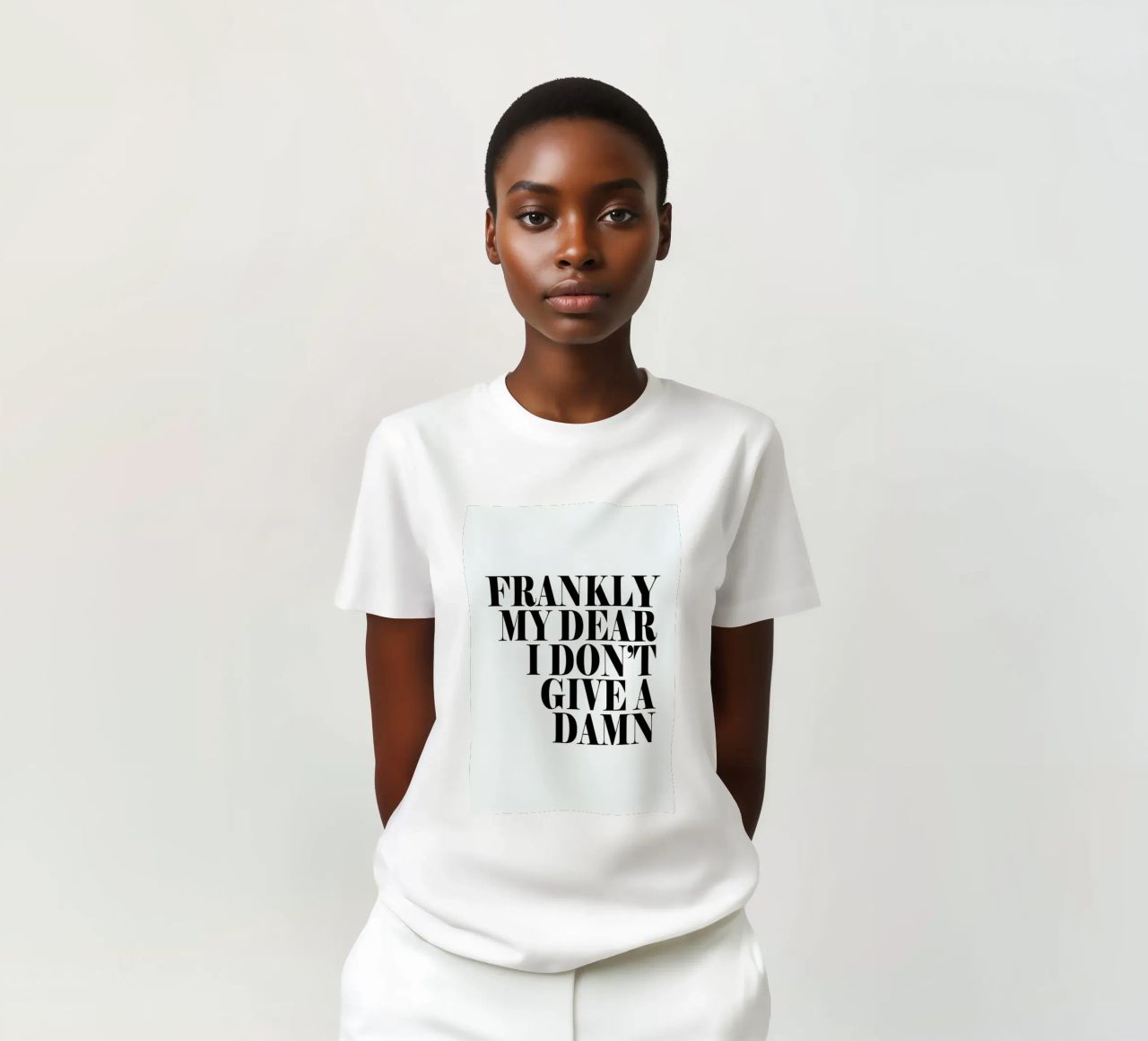 Frankly My Dear I Don’t Give A Damn t-shirt by Honeymoon Hotel
