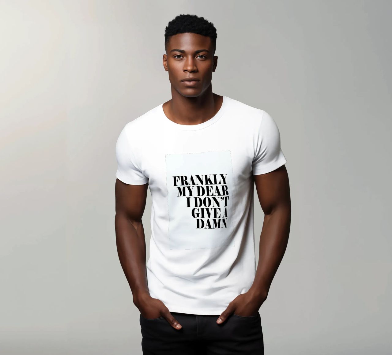Frankly My Dear I Don’t Give A Damn t-shirt by Honeymoon Hotel