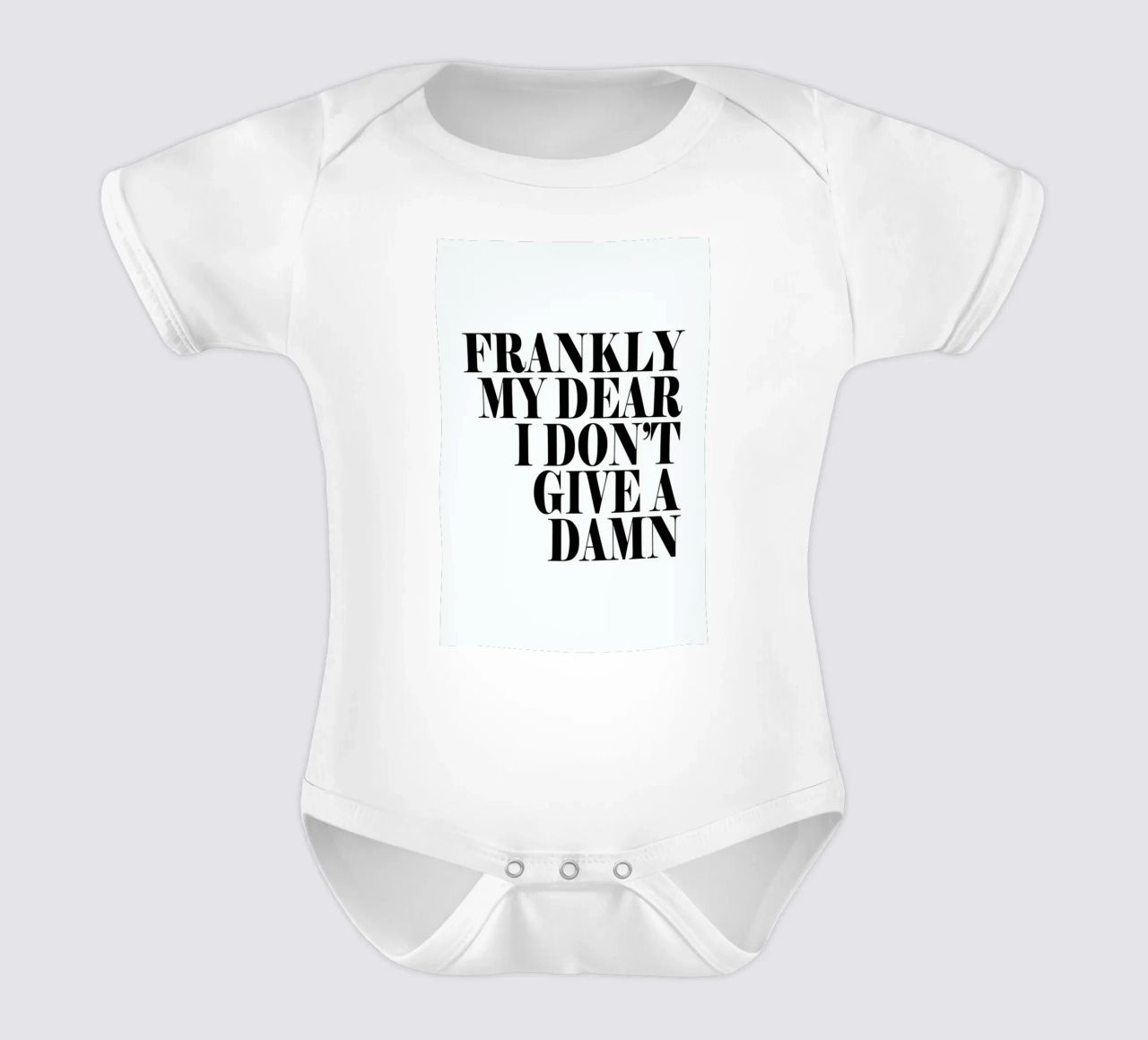 Frankly My Dear I Don’t Give A Damn body bébé de Honeymoon Hotel