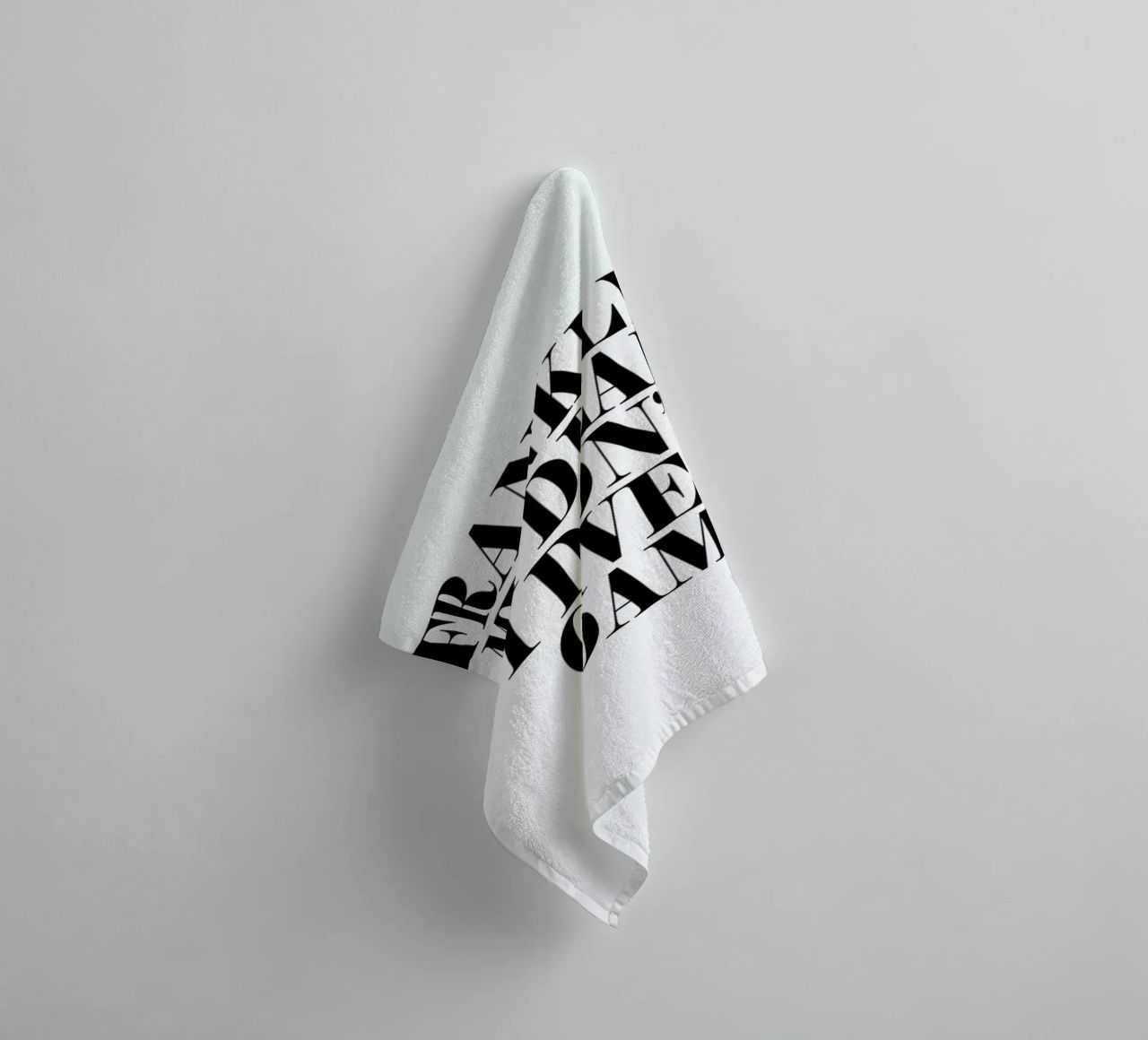 Frankly My Dear I Don’t Give A Damn towel by Honeymoon Hotel