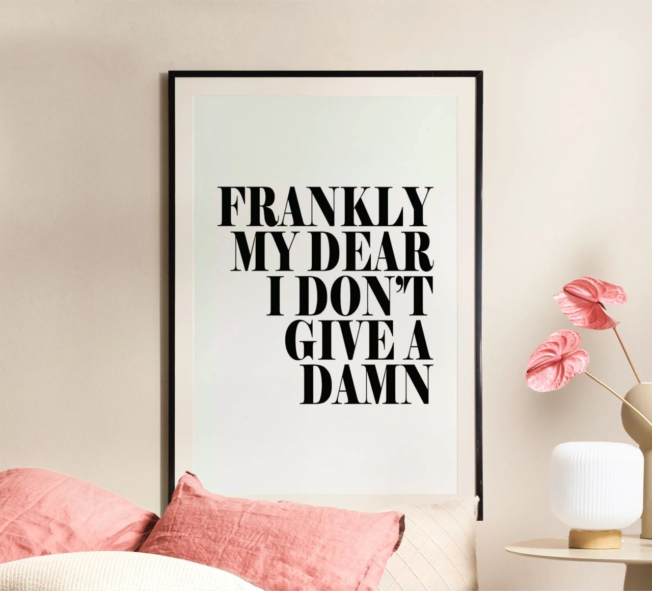 Frankly My Dear I Don’t Give A Damn poster de Honeymoon Hotel