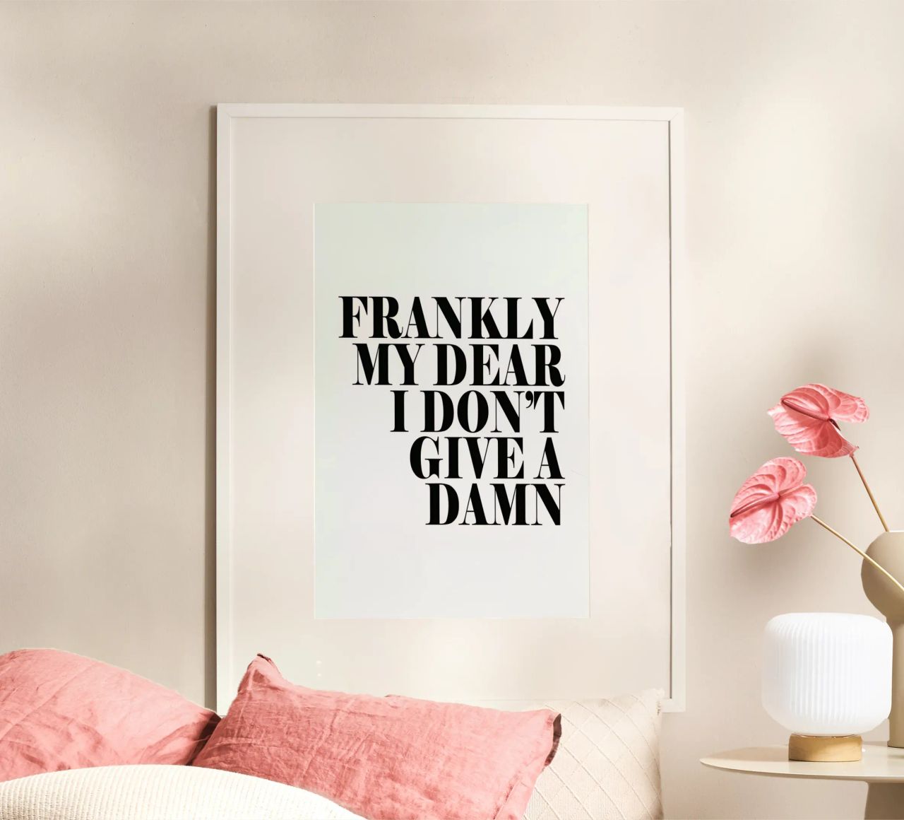 Frankly My Dear I Don’t Give A Damn poster de Honeymoon Hotel