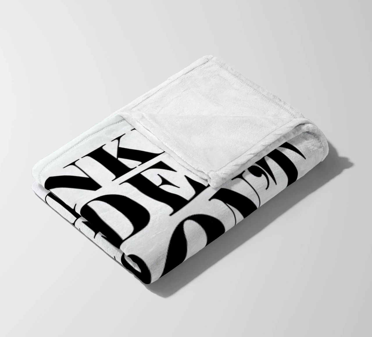 Frankly My Dear I Don’t Give A Damn fleece blanket by Honeymoon Hotel