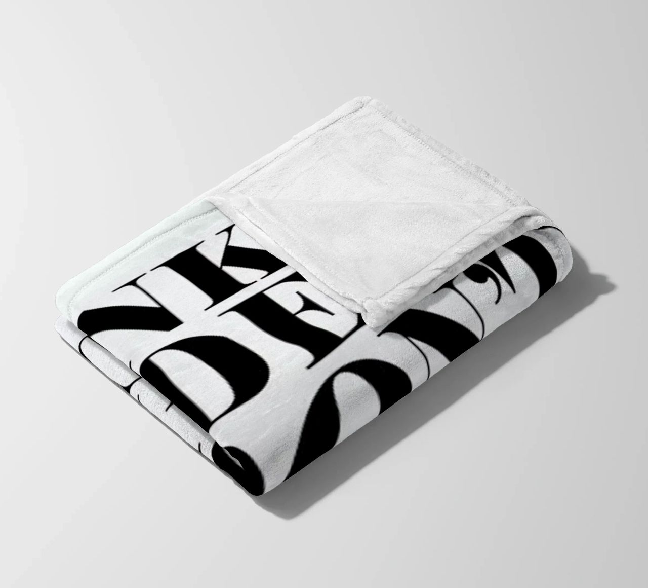 Frankly My Dear I Don’t Give A Damn fleece blanket by Honeymoon Hotel