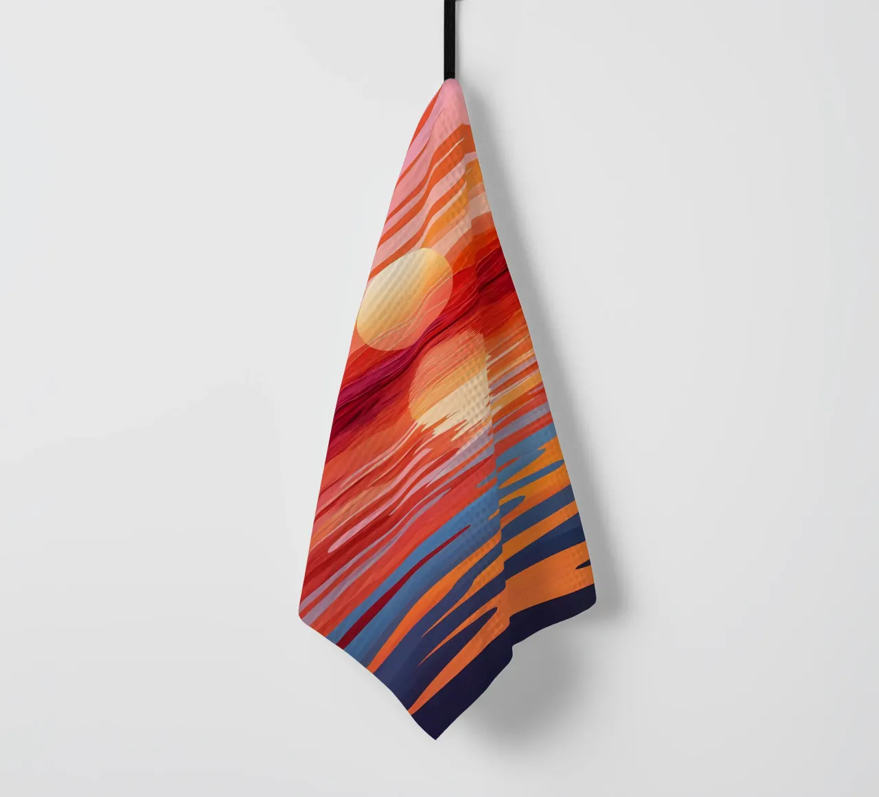 Riflessioni sull'ora d'oro canovaccio da cucina da Artistic-shop