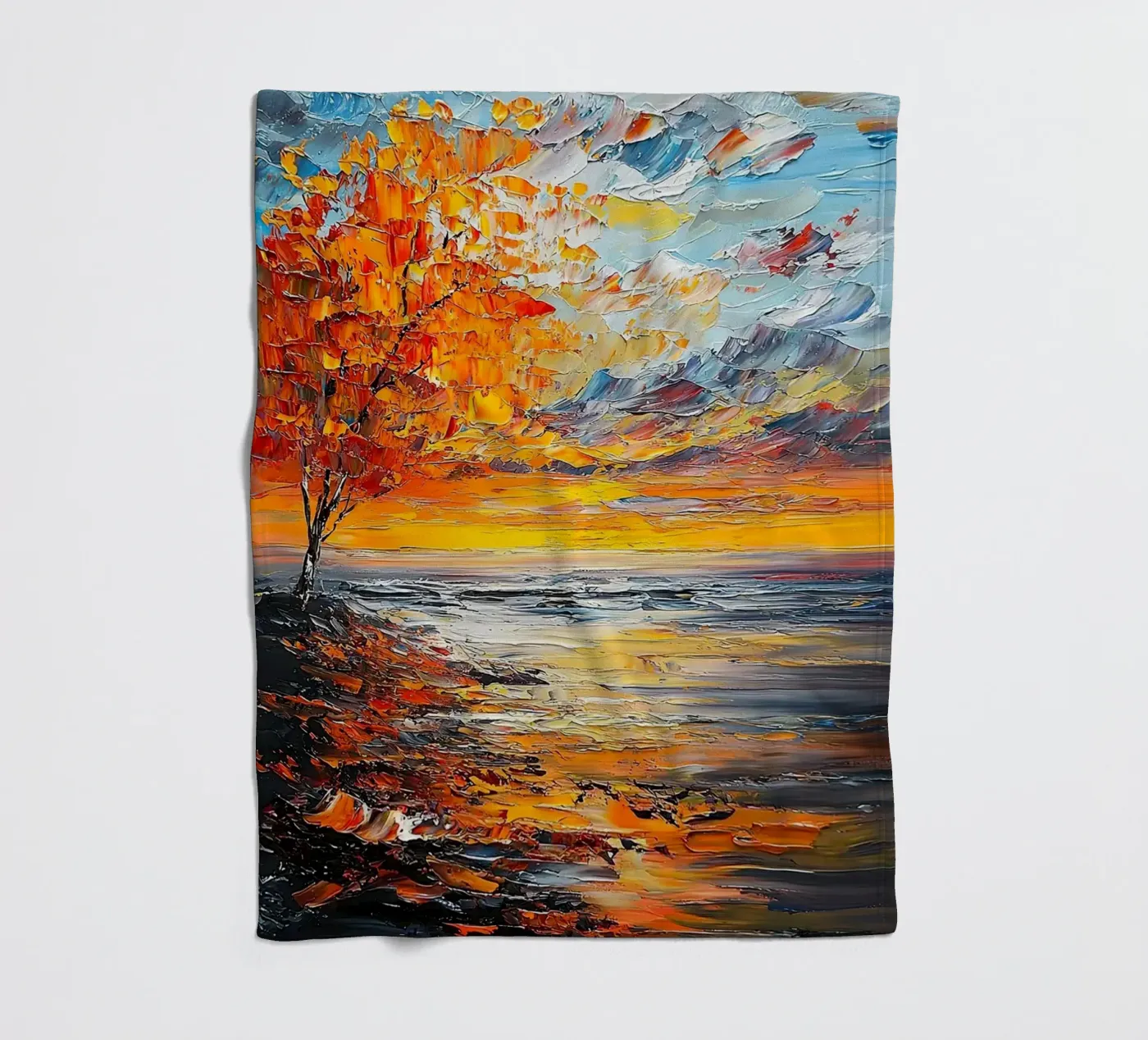Ocean View Fleecedecke von Gerarldking Mellisa