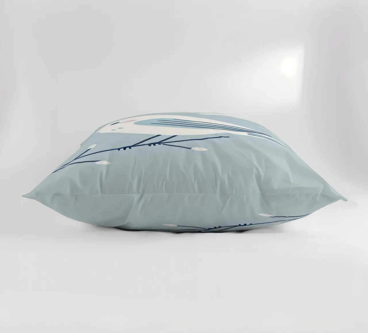 Singing dove decorative cushion by Alegria Fantasia