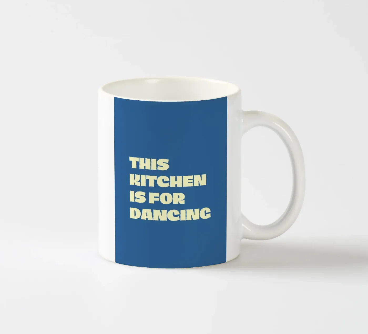 This Kitchen ceramic mug by FELICIA