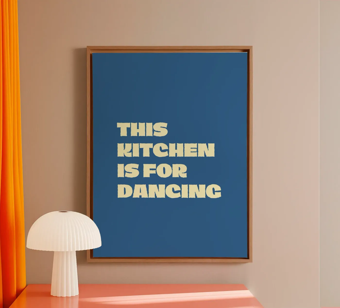 This Kitchen canvas by FELICIA