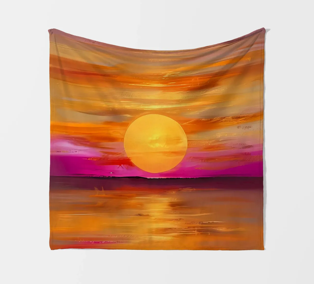 Bagliore dell'ora d'oro coperta in pile da Artistic-shop