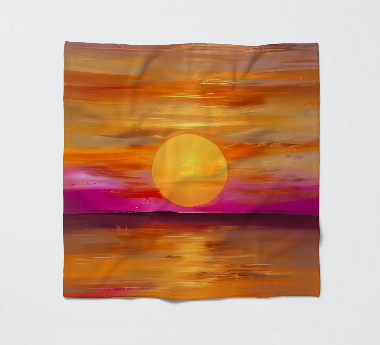 Bagliore dell'ora d'oro coperta in pile da Artistic-shop