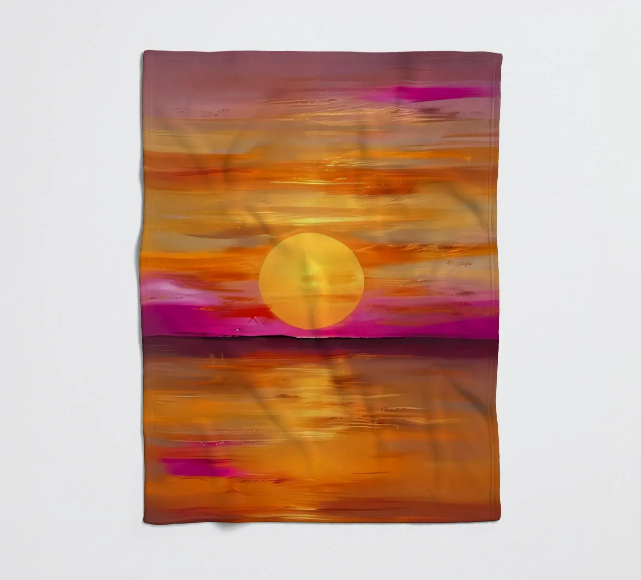 Bagliore dell'ora d'oro coperta in pile da Artistic-shop