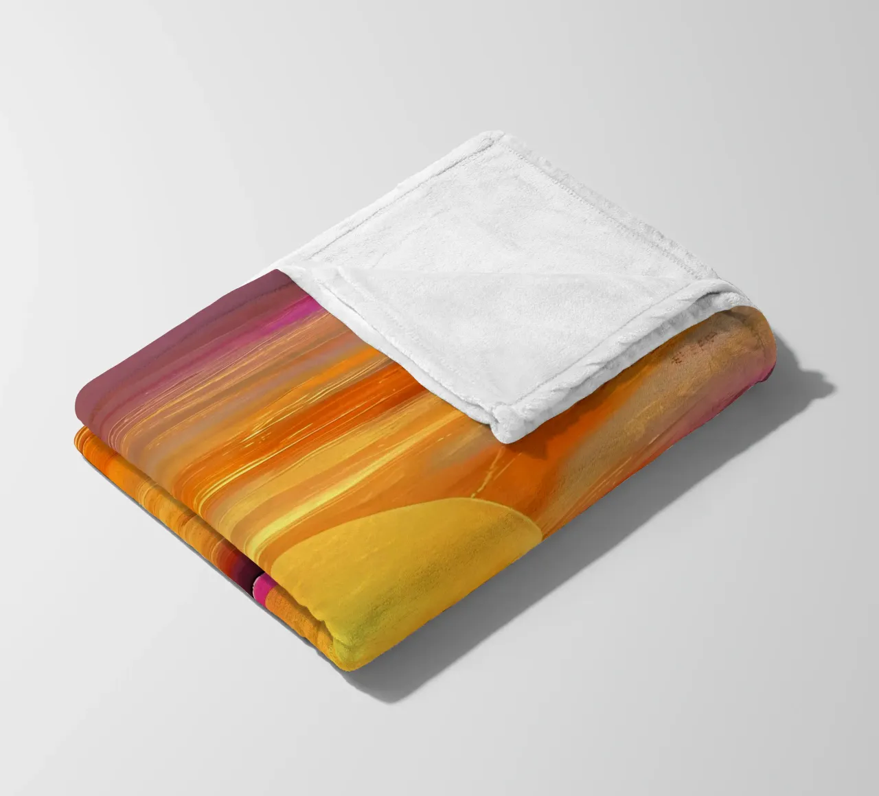 Bagliore dell'ora d'oro coperta in pile da Artistic-shop