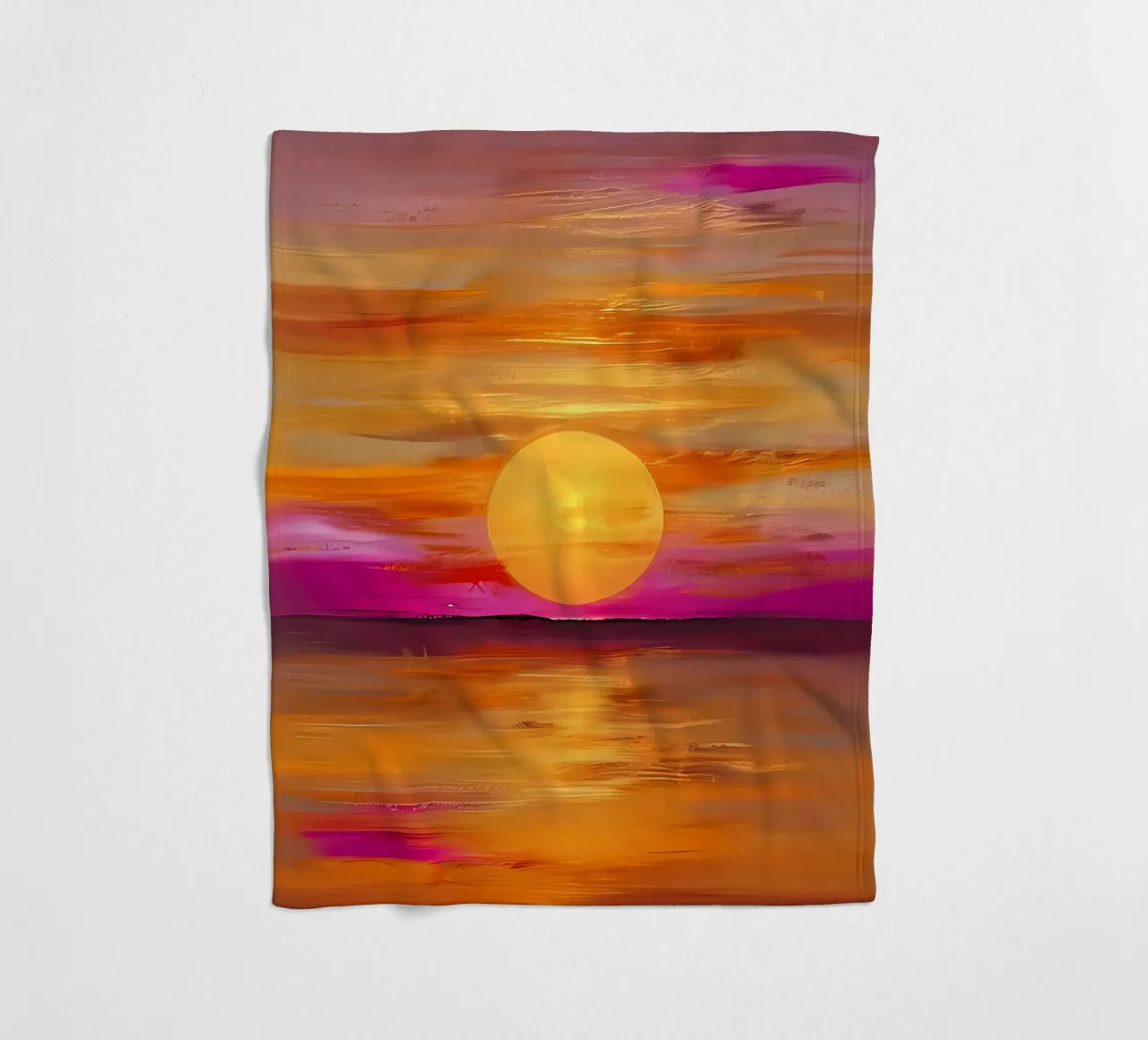 Bagliore dell'ora d'oro coperta in pile da Artistic-shop