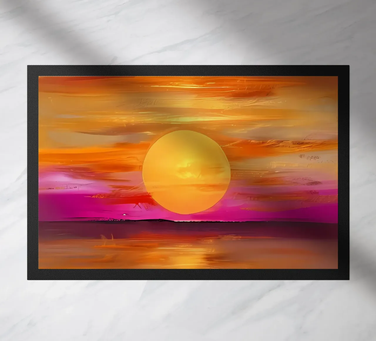 Bagliore dell'ora d'oro zerbino da Artistic-shop