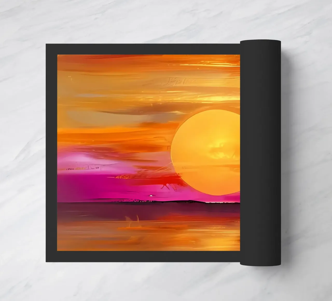 Bagliore dell'ora d'oro zerbino da Artistic-shop