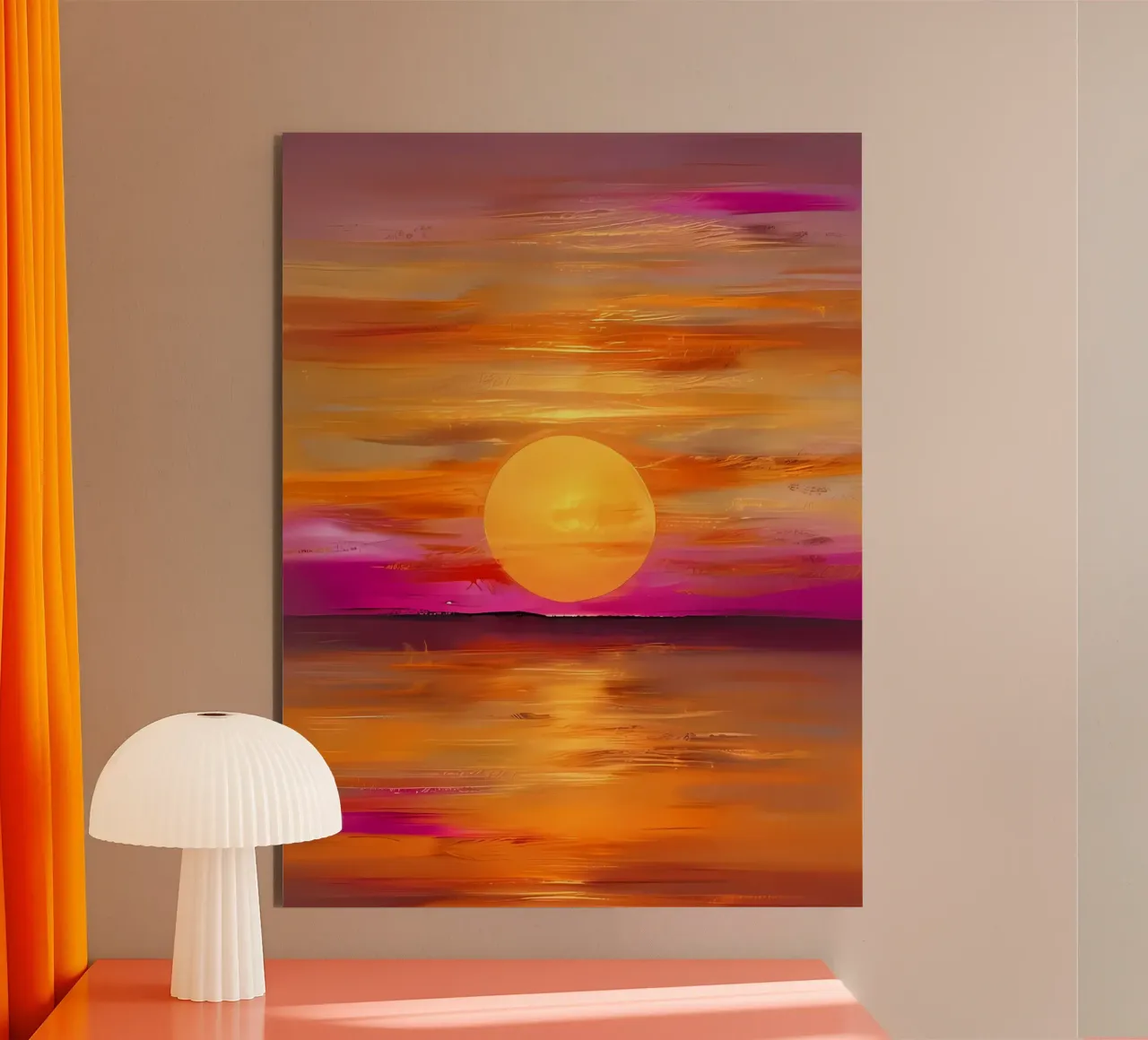 Golden Hour Glow forex plate by Artistic-shop
