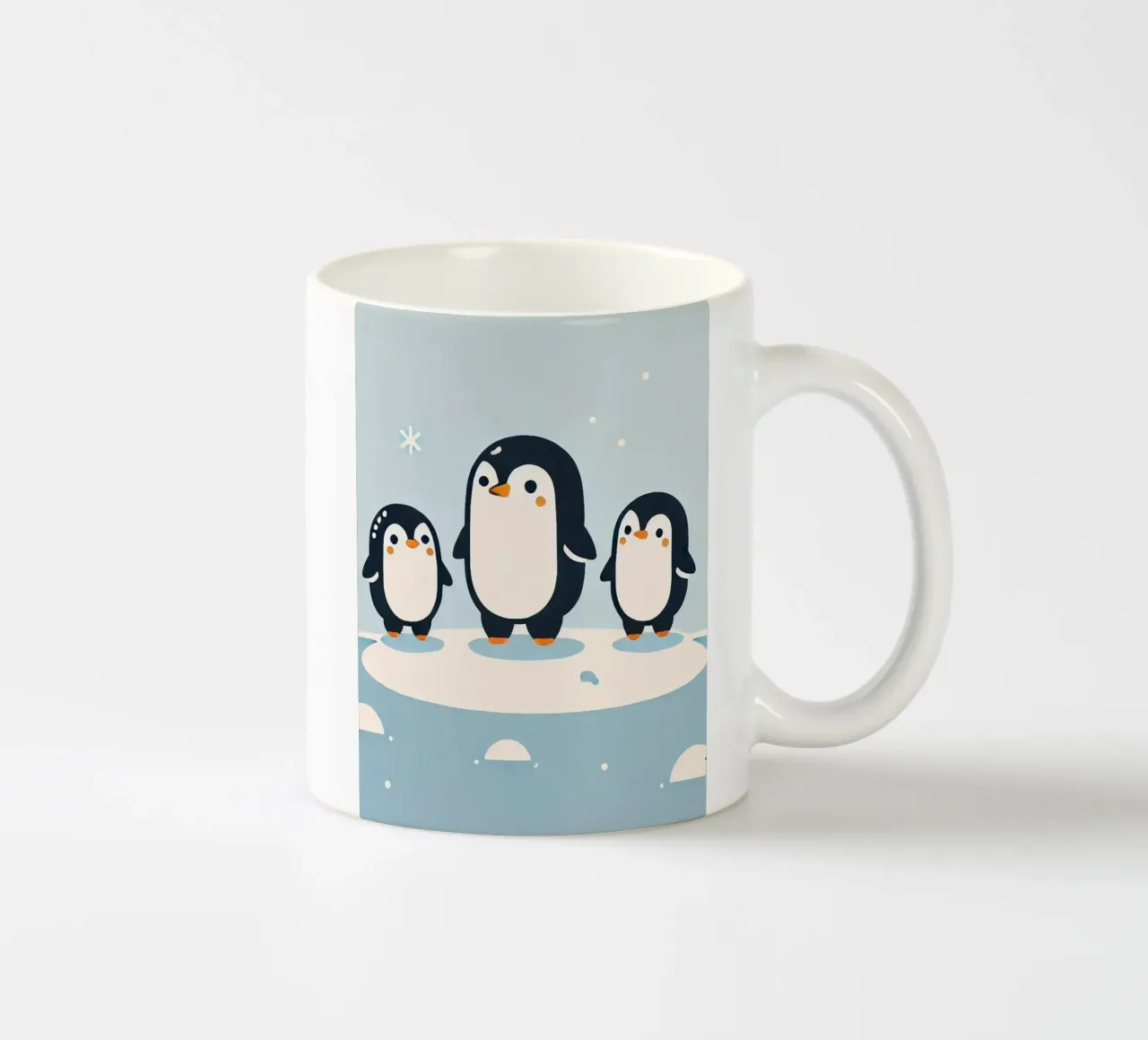 Pinguinfamilie tazza in ceramica da Alegria Fantasia