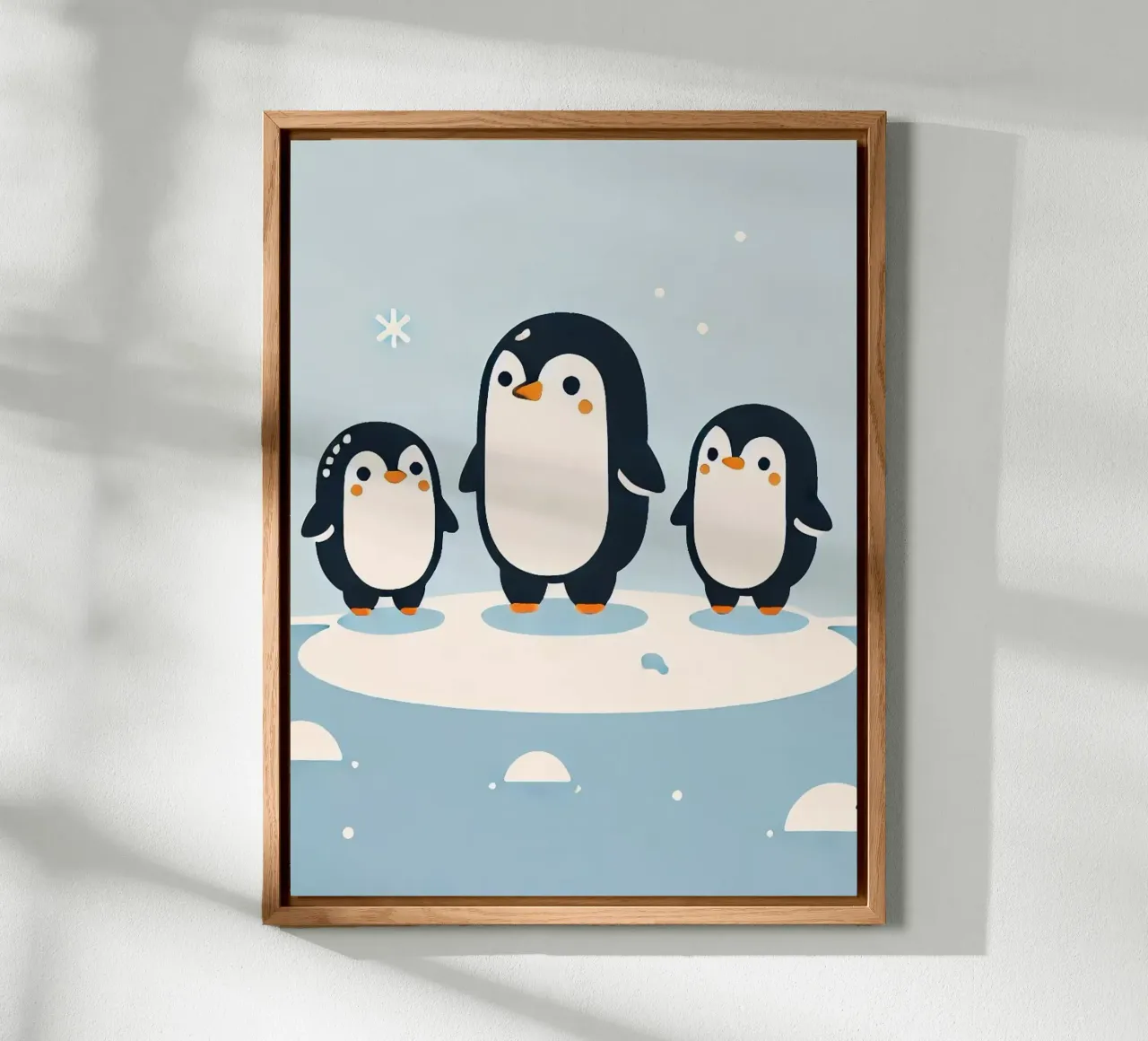 Pinguinfamilie forex-plaat van Alegria Fantasia