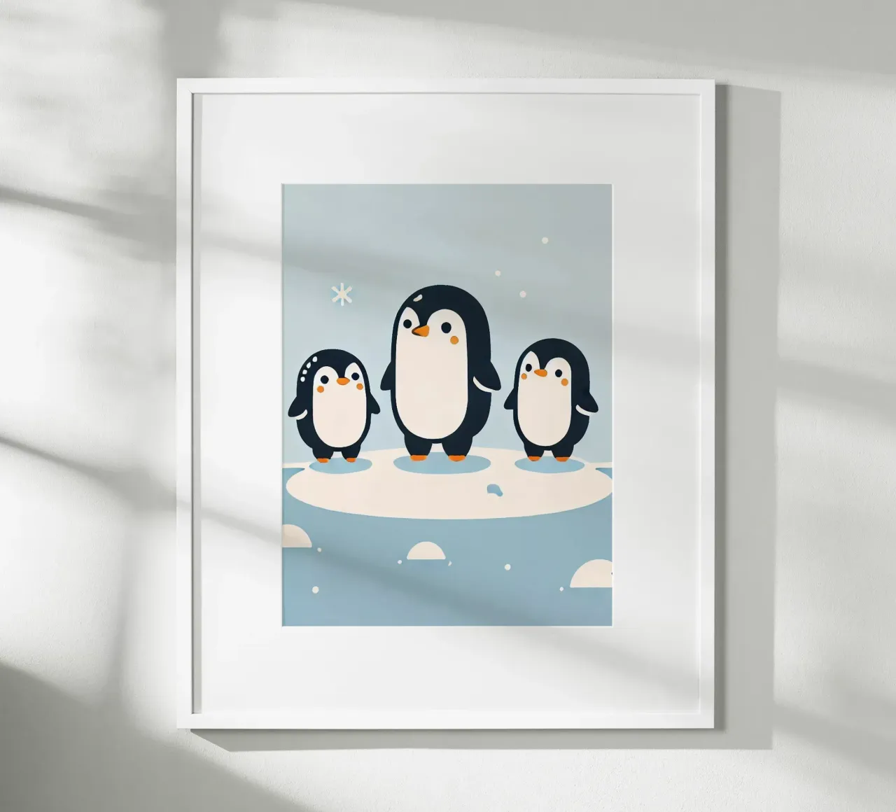 Pinguinfamilie poster by Alegria Fantasia